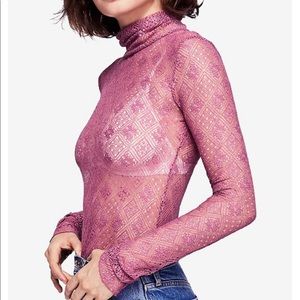 Free People Sweet Memories Sheer Top